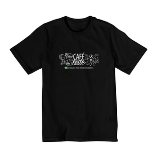 Nome do produto  Camiseta Café Com Leite INFANTIL (2 a 8) (modelo 2)