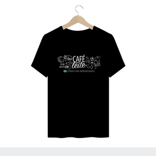 Nome do produto  Camiseta Café Com Leite ADULTO (modelo 2)