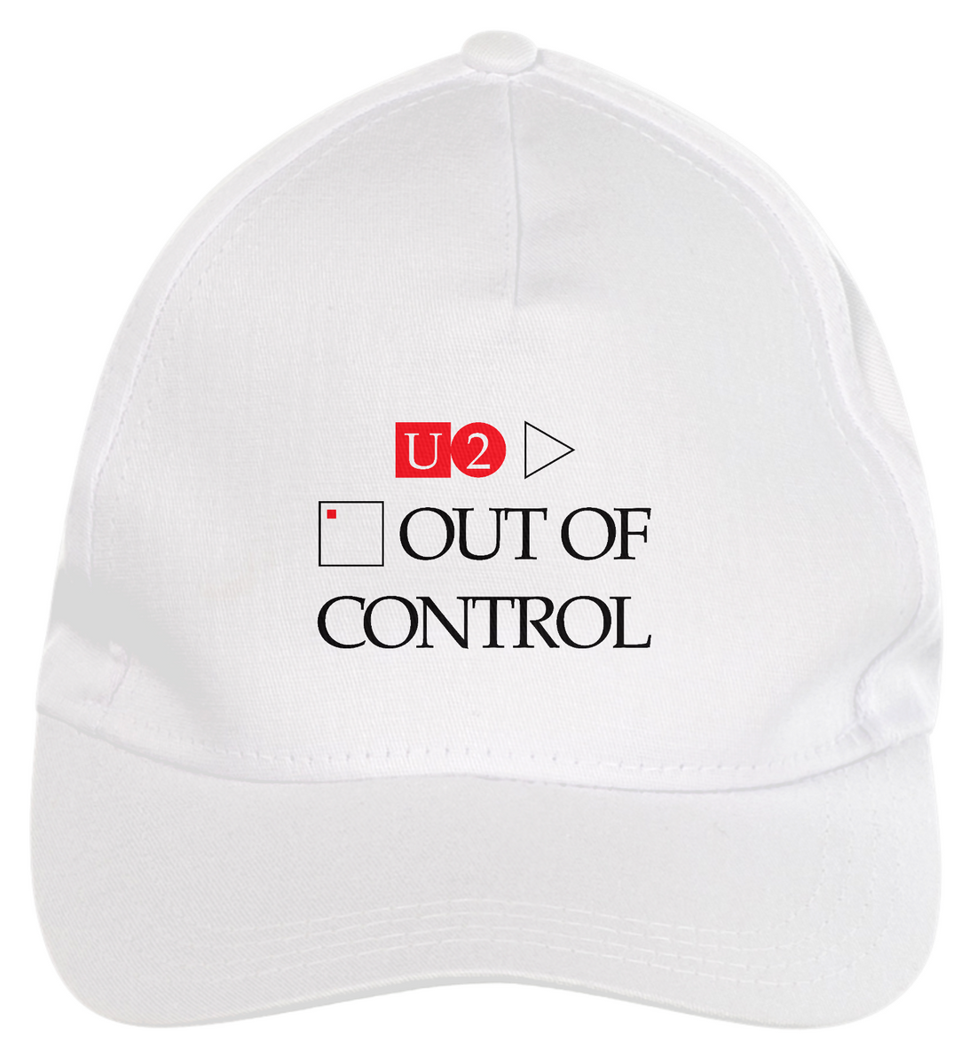 Nome do produto: Boné U2 - Out Of Control