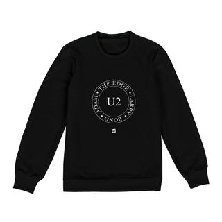 Nome do produto  Moletom U2 - Names #1 (Alternativo)