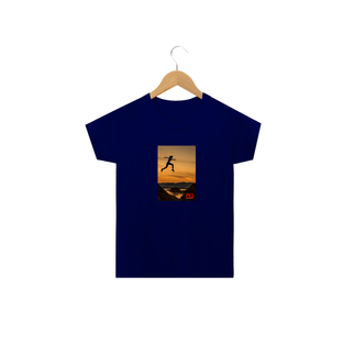 Nome do produtoCamisa Infantil - Stride no Pôr do  Sol