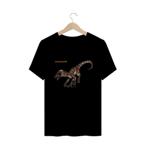 Nome do produto  Camiseta Santanaraptor - Criando Dinossauros