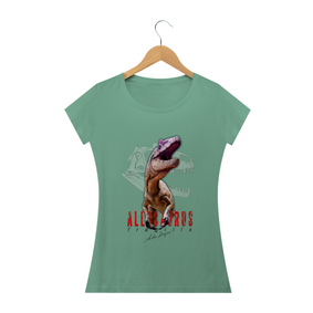 Nome do produto  Camiseta Feminina Allosaurus Estonada