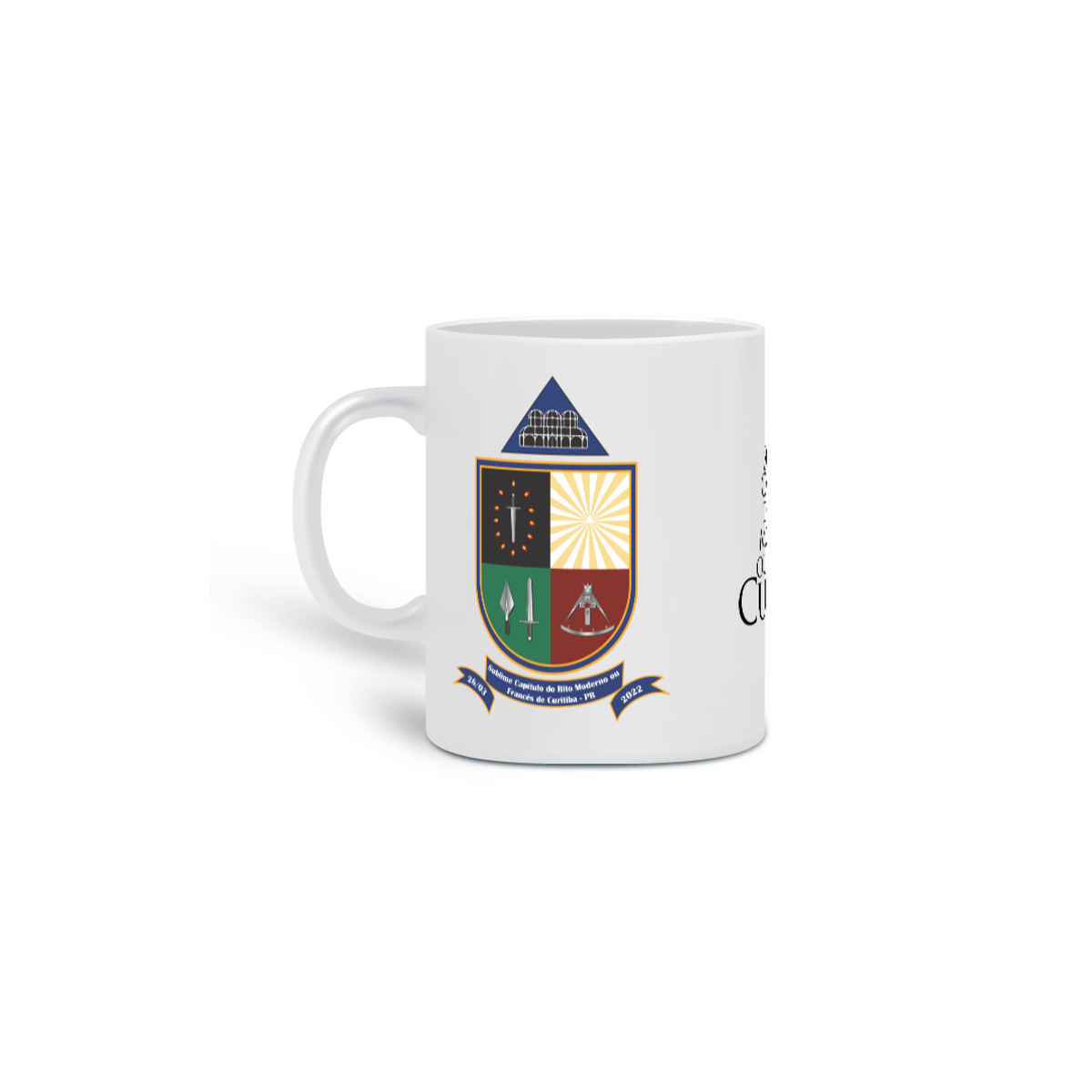 Nome do produto: Caneca SCRMFC - Curitiba