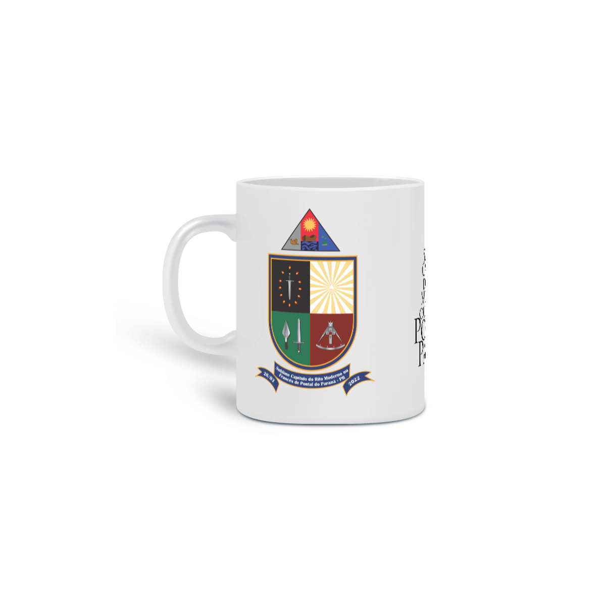 Nome do produto: Caneca SCRMFPP - Pontal do Paraná