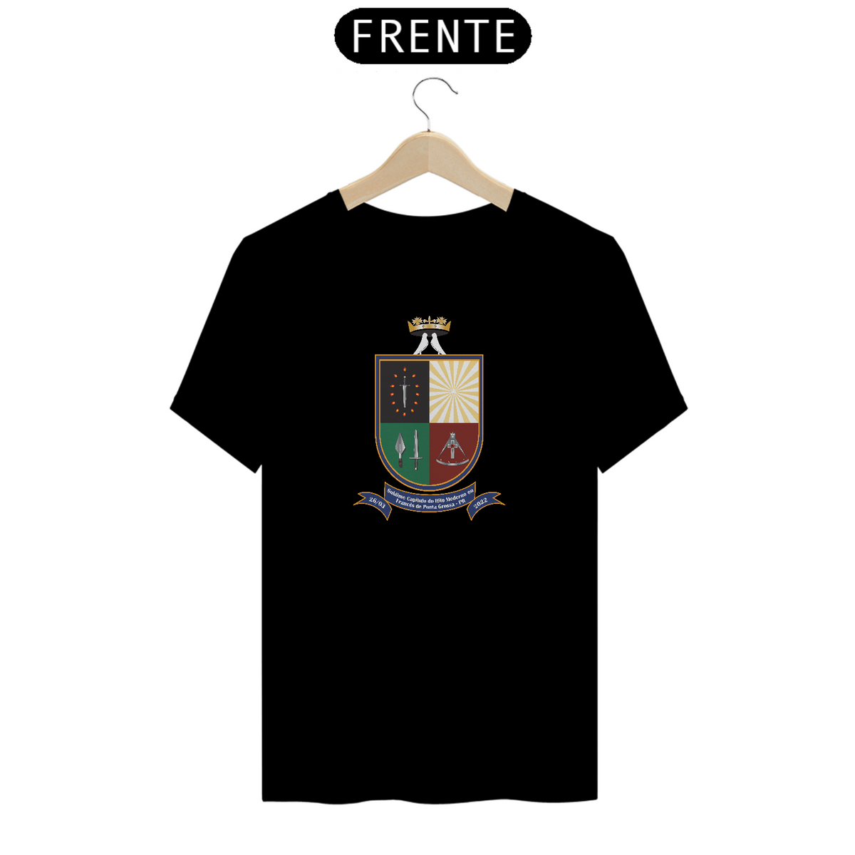 Nome do produto: Camiseta - SCRMFPG - Ponta Grossa