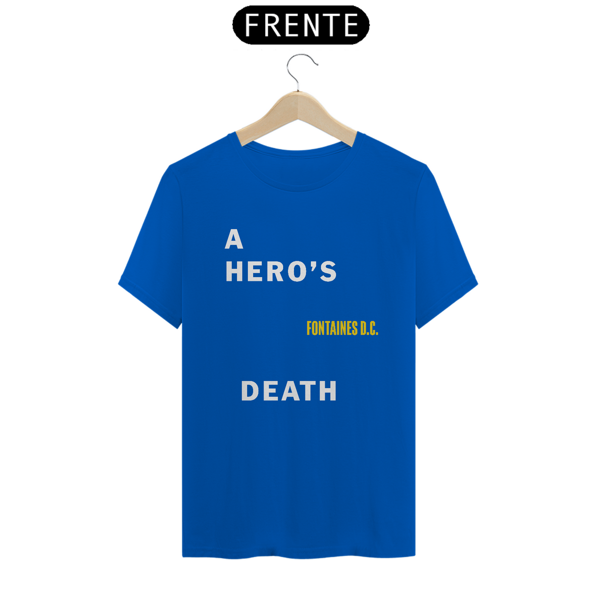 Nome do produto: FONTAINES D.C. // A HERO\'S DEATH
