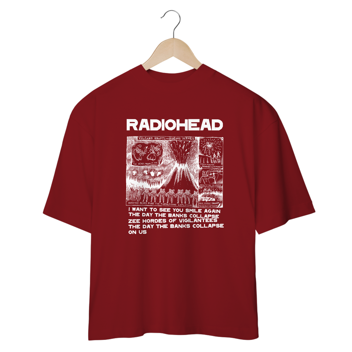 Nome do produto: RADIOHEAD // Oversized