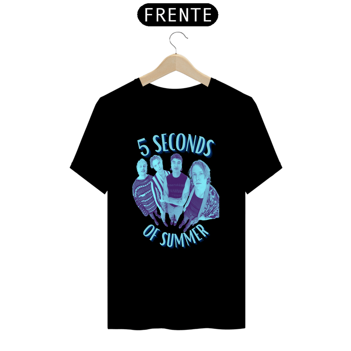 Nome do produtoCamiseta 5 Seconds of Summer