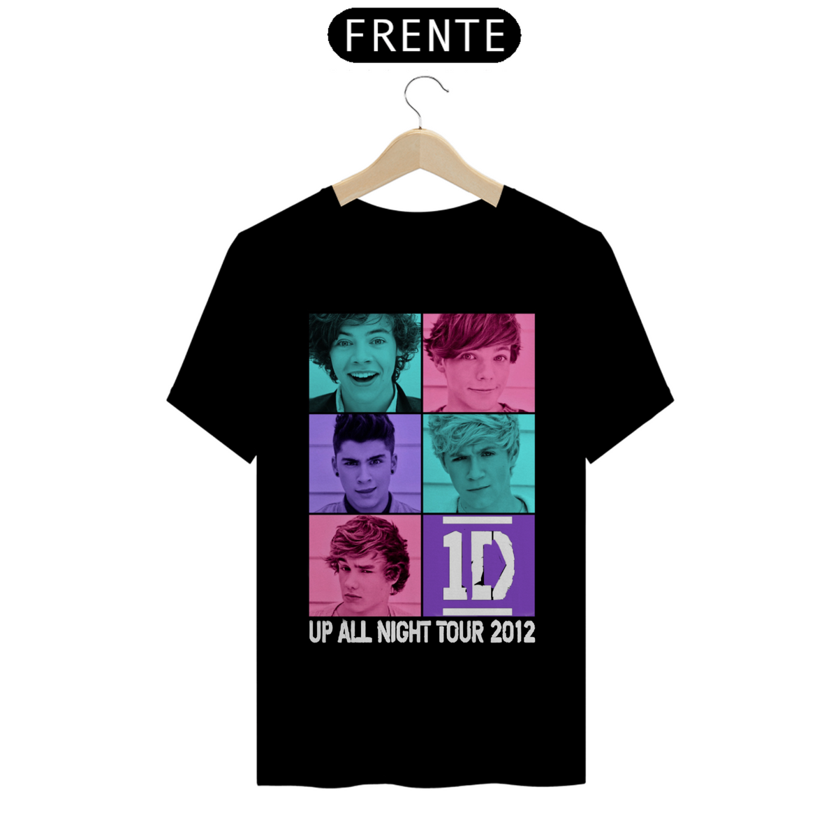 Nome do produtoCamiseta One Direction (alta resolução)