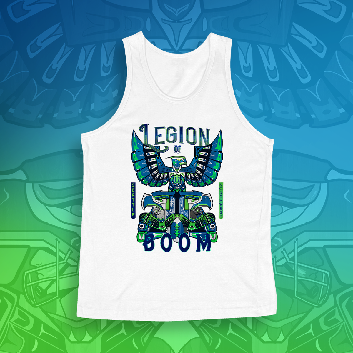 Nome do produto: Seattle - Totem Legion of Boom (regata)