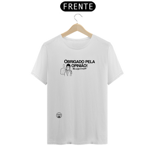 Nome do produtoCamiseta Obrigado Opinião