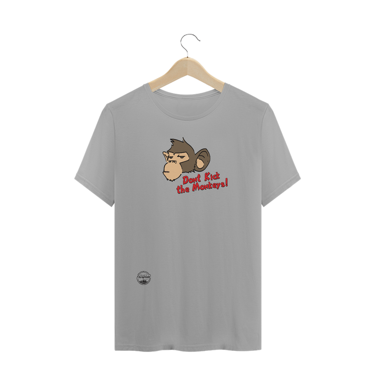 Nome do produtoCamiseta Não Chute os Macacos