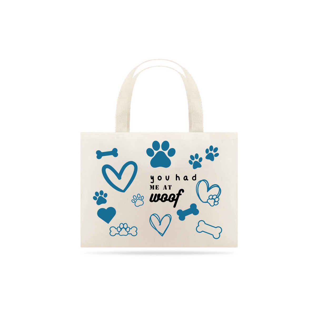 Nome do produto: ecobag woof