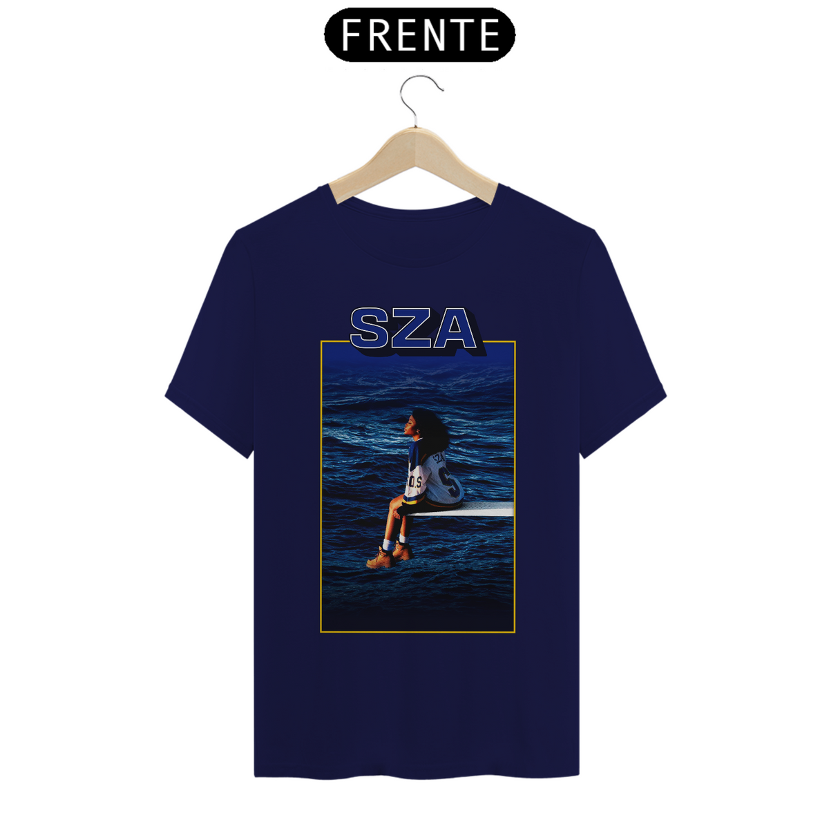 Nome do produto: Camiseta SZA - SOS Waves