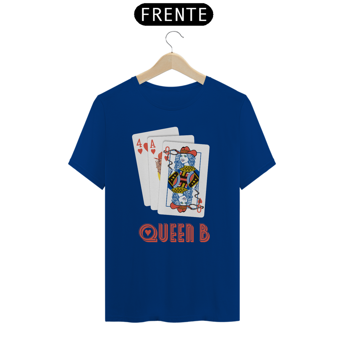 Nome do produto: Camiseta Beyonce - Cowboy Carter Queen B Card