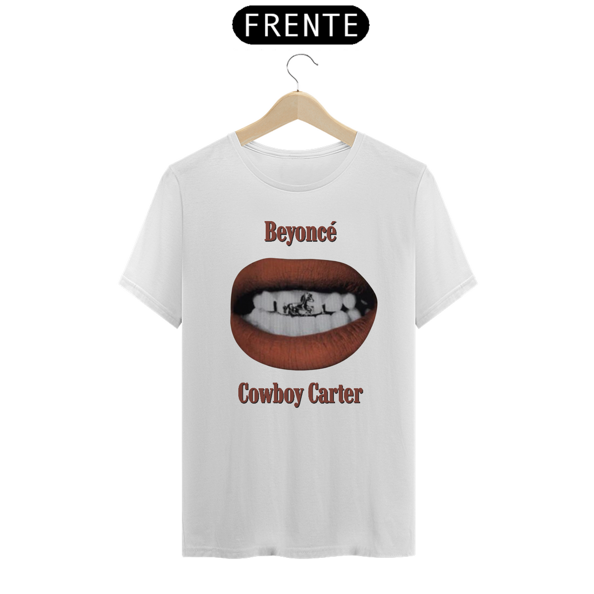 Nome do produto: Camiseta Beyoncé - Cowboy Carter Mouth