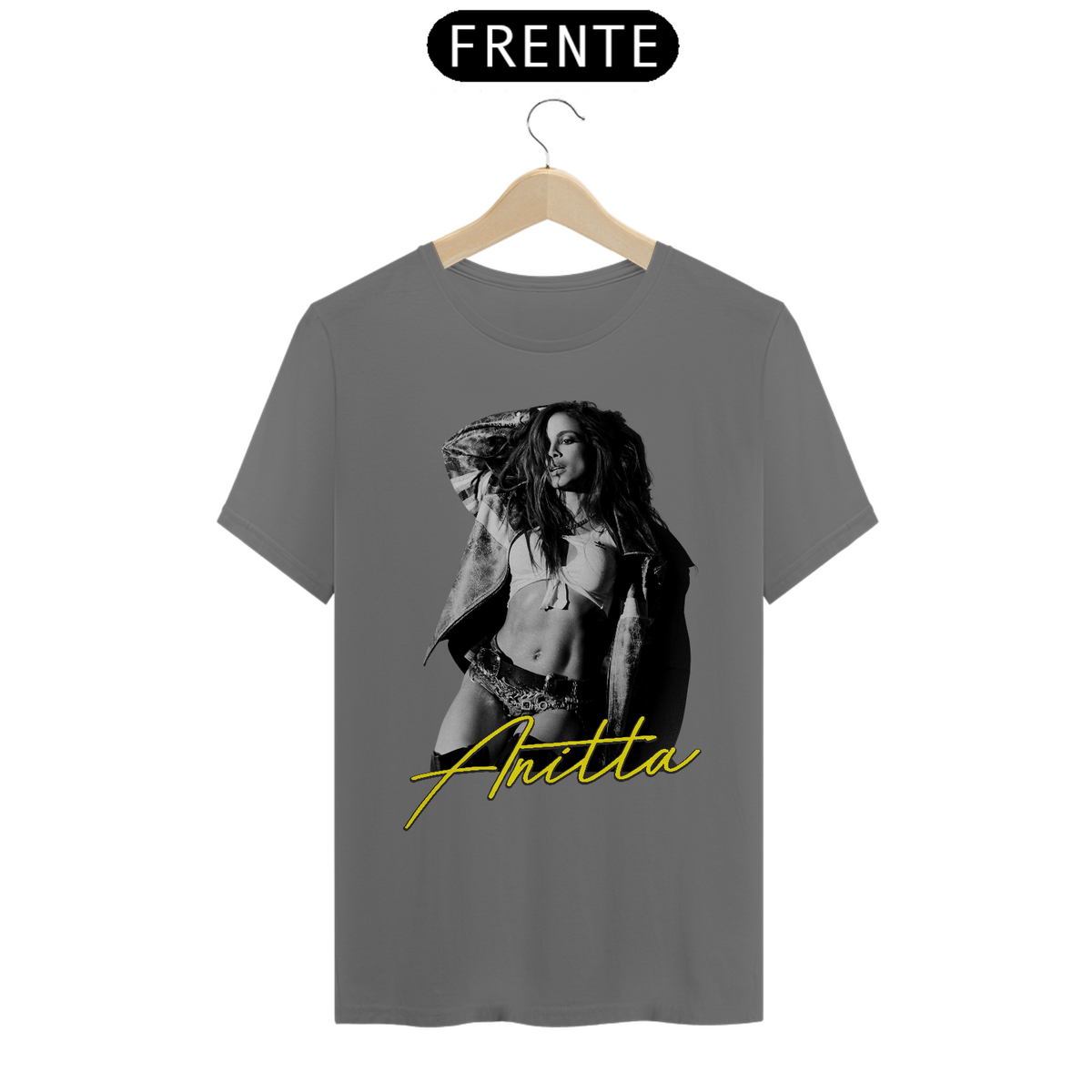 Nome do produto: Camiseta Estonada Anitta - Funk Generation Signature