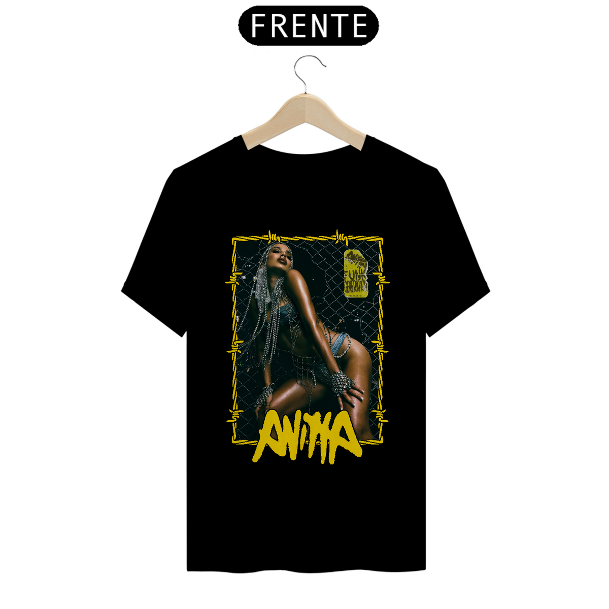 Nome do produto: Camiseta Anitta - Funk Generation Cover