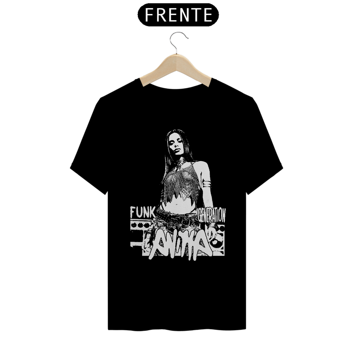 Nome do produto: Camiseta Anitta - Funk Generation White