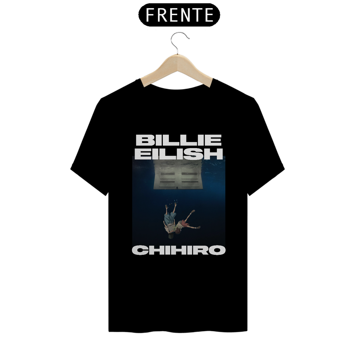 Nome do produto: Camiseta Billie Eilish - Chihiro 