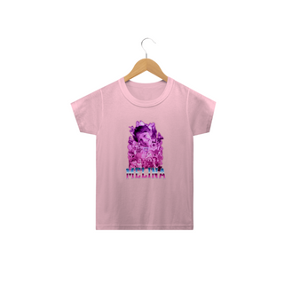 Camiseta Infantil Melina - Pink Heart