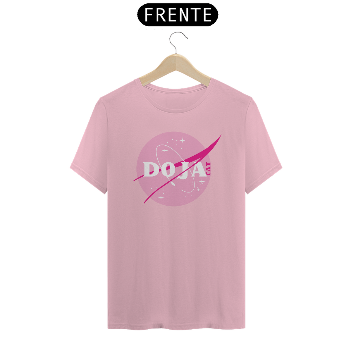 Nome do produto: Camiseta Doja Cat - Pink Nasa
