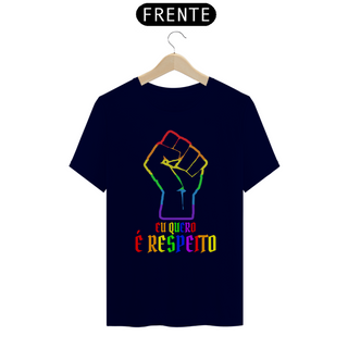 Nome do produtoRespeito LGBT / T-shirt Quality 