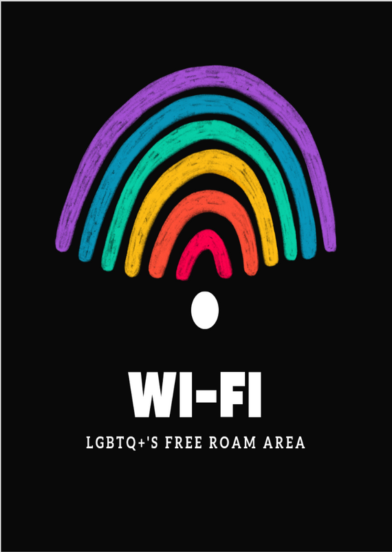 Wi-Fi LGBT / Poster