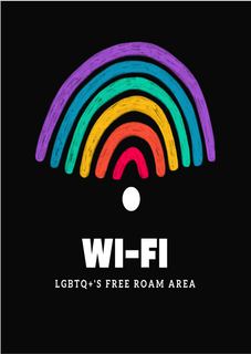 Nome do produtoWi-Fi LGBT / Poster