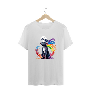 Nome do produtoRatatouille Rainbow / T-shirt Plus Size 