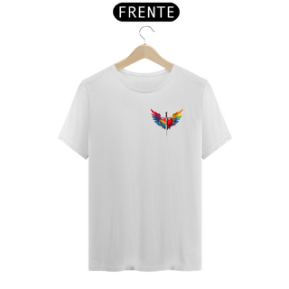 Nome do produtoCoração Alado da Liberdade / T-Shirt Prime