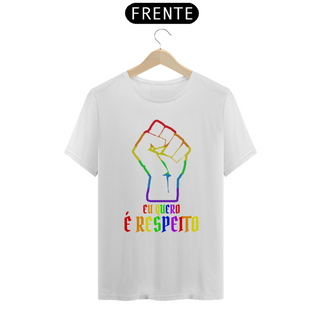 Nome do produtoRespeito LGBT / T-shirt Quality 