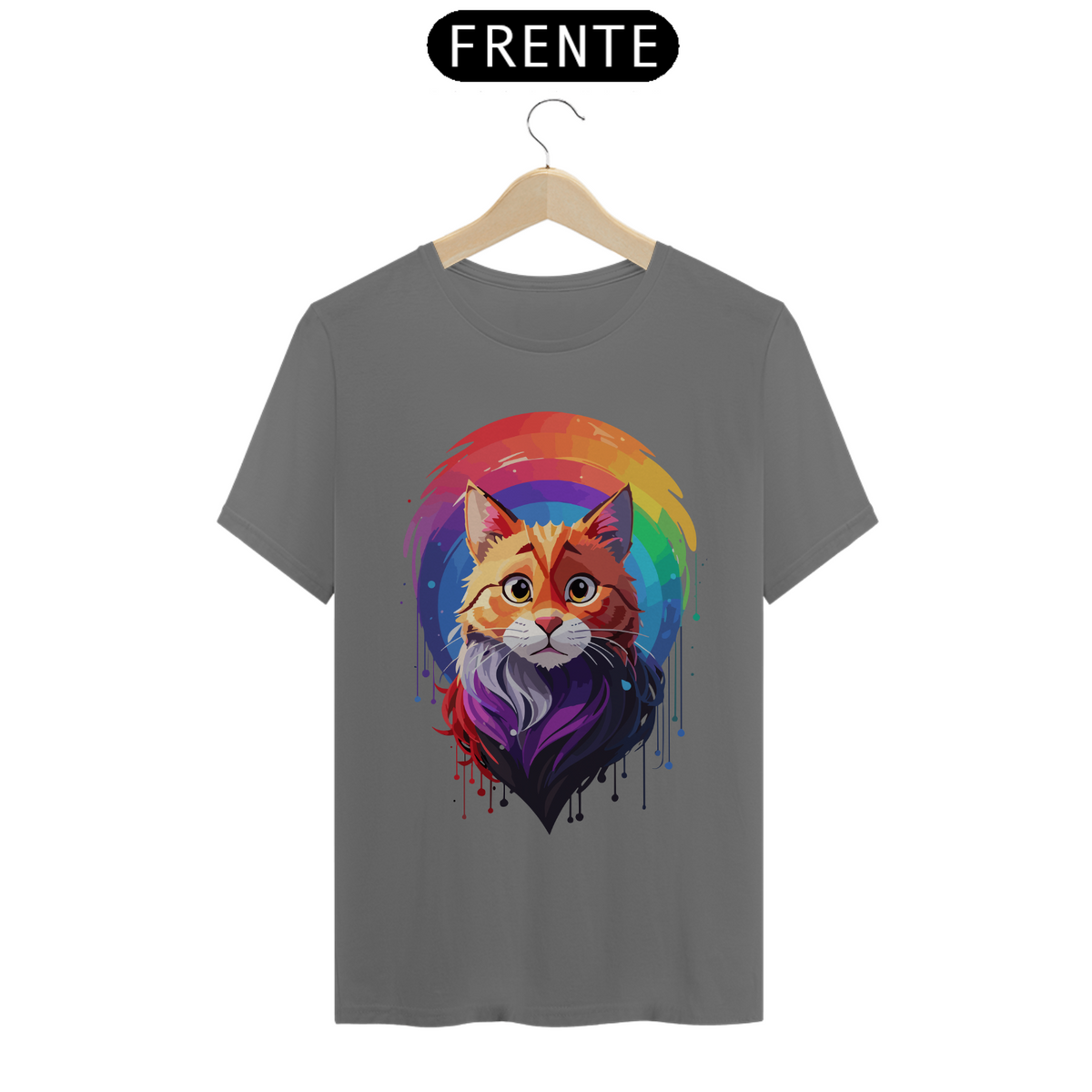 Nome do produto: Camiseta Gatinho