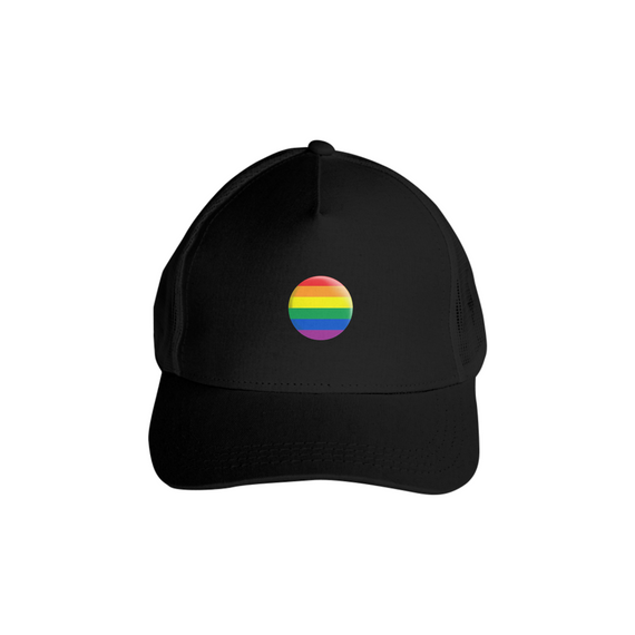 Boné bandeira lgbt