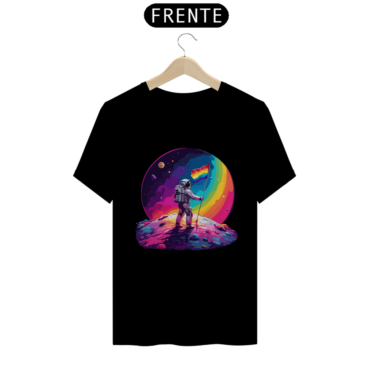 Nome do produto: Camiseta Astronauta