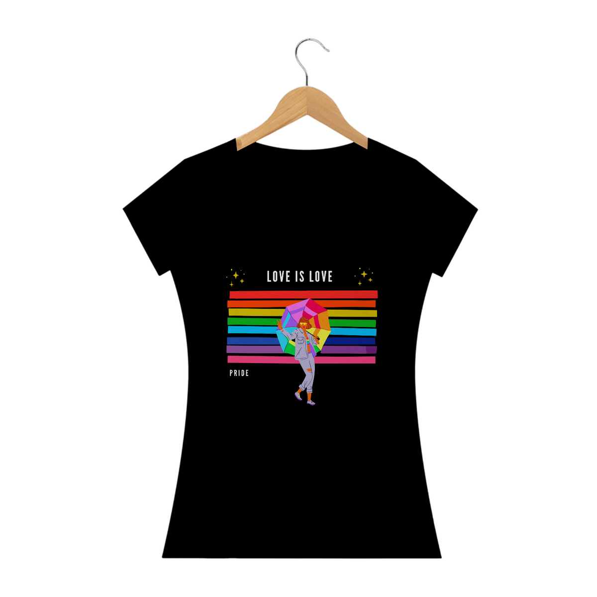 Nome do produto: Camiseta Pride Love