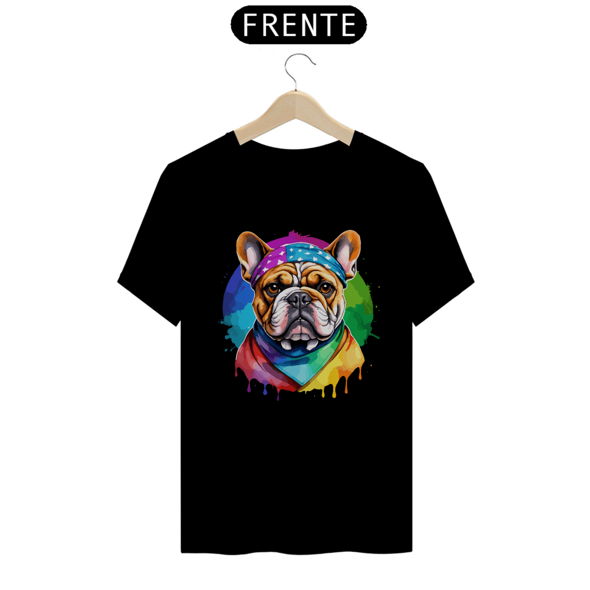 Nome do produto: Buldogue DiversiCão / T-shirt Quality 