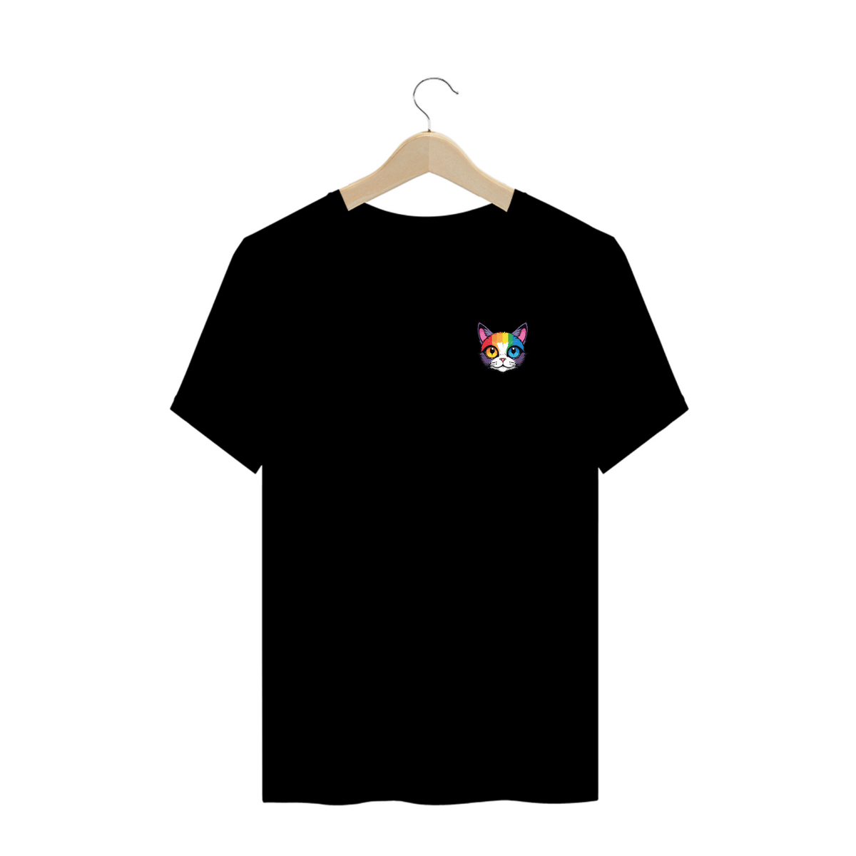 Nome do produto: Felino Pride / T-shirt Plus Size 