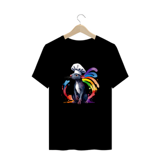 Nome do produtoRatatouille Rainbow / T-shirt Plus Size 