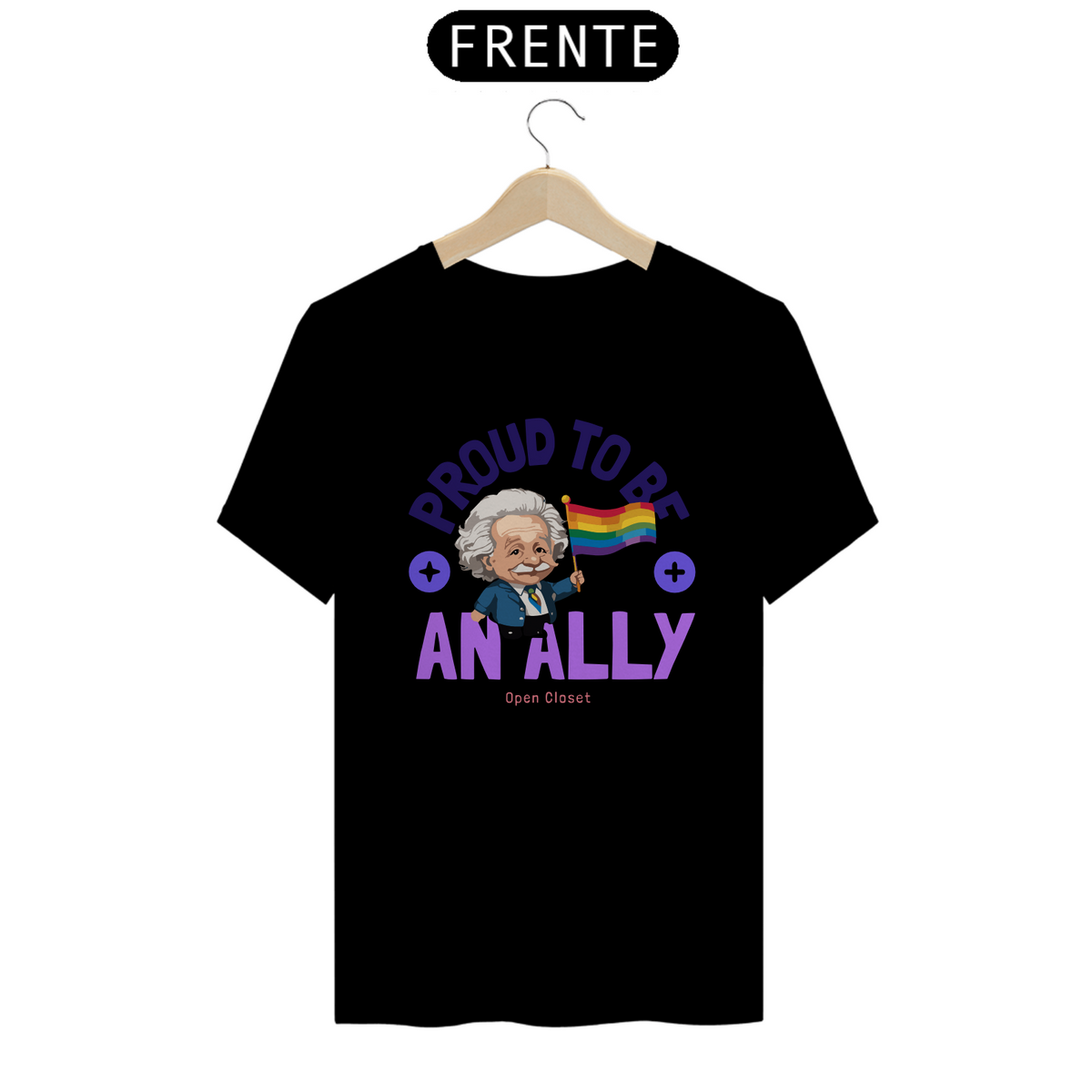 Nome do produto: Einstein Ally / T-Shirt Quality