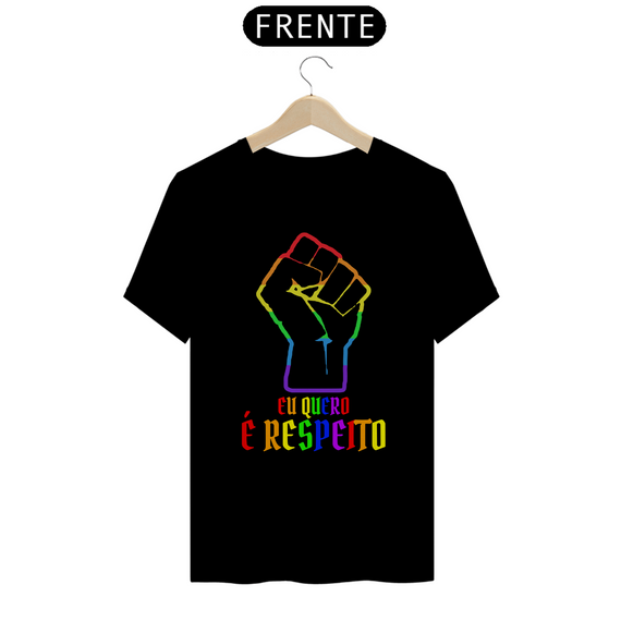 Respeito LGBT / T-shirt Quality 
