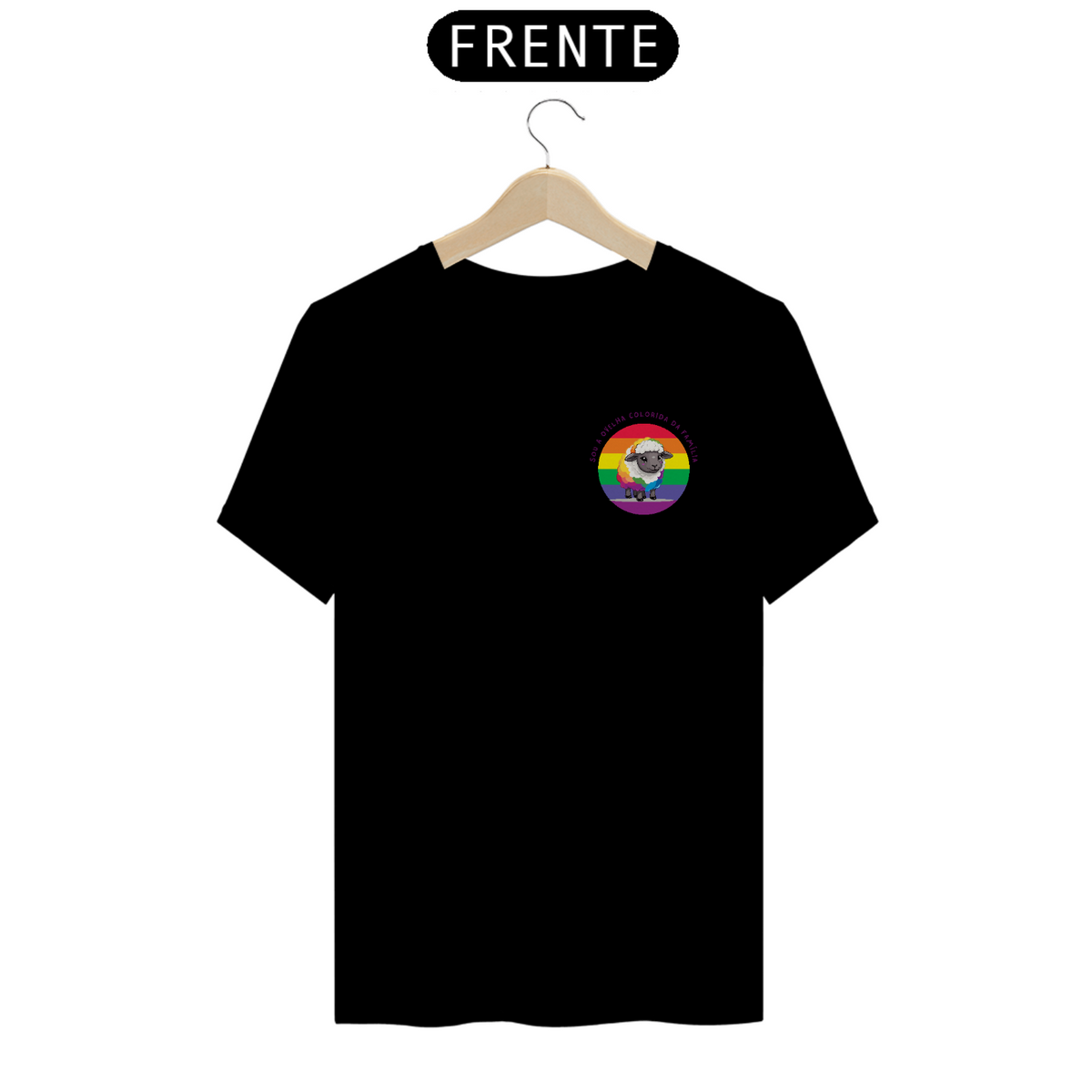 Nome do produto: Ovelha Colorida / T-shirt Prime 