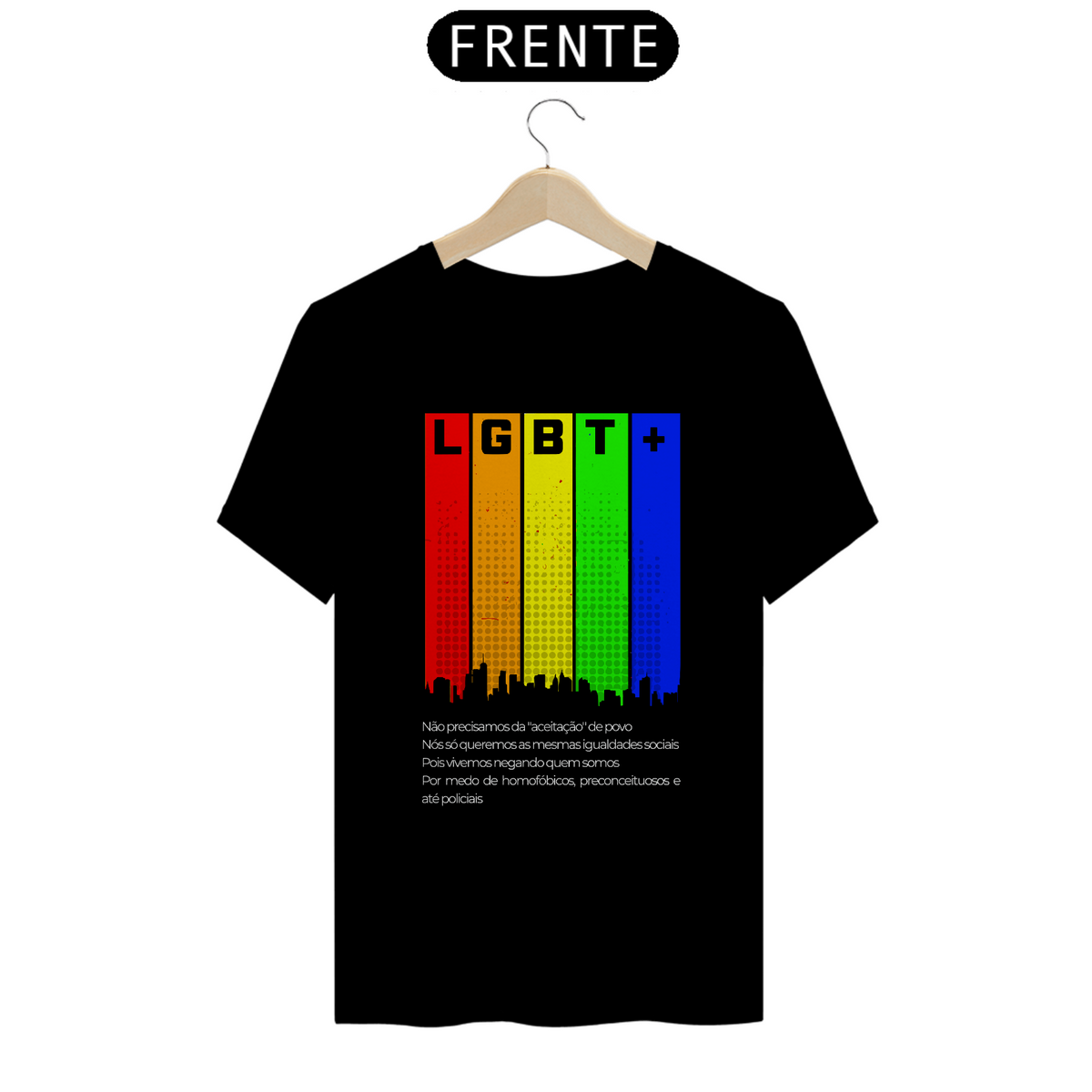 Nome do produto: LGBT+ / T-shirt Prime 