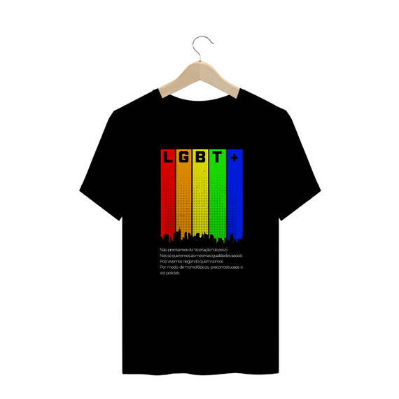 LGBT+ / T-shirt Plus Size 