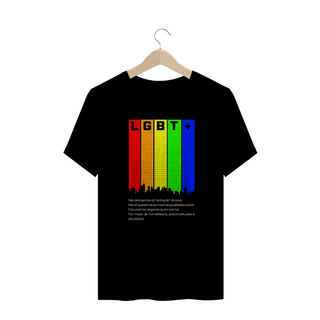 Nome do produtoLGBT+ / T-shirt Plus Size 