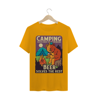 Nome do produtoCamiseta Masculina Camping & Beer 
