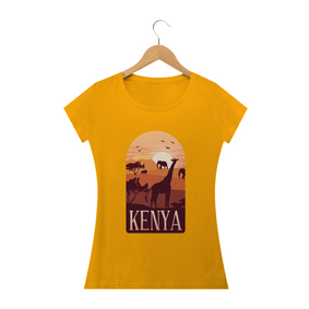 Camiseta Feminina Babylong Kenya