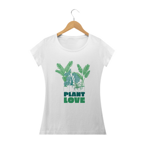 Camiseta Feminina Babylong Plant Love