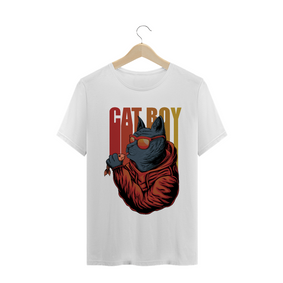 Camiseta Masculina  Cat Boy